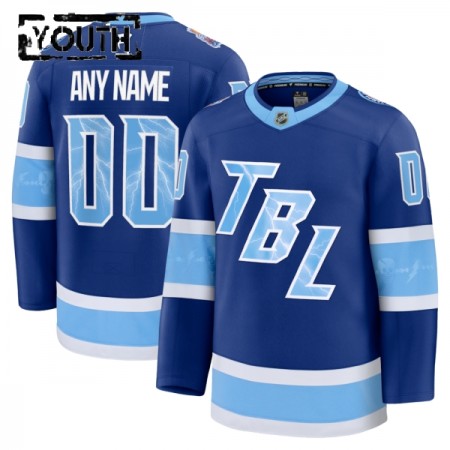 Lasten NHL Tampa Bay Lightning Pelipaita Custom 2025-26 Fanatics NHL Stadium Series Premium Sininen